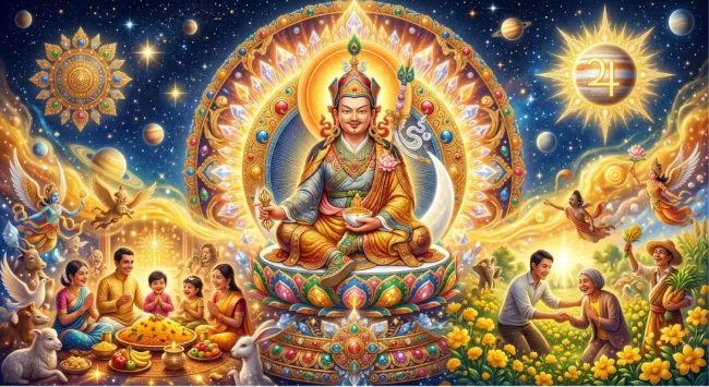 Thứ Năm - Mộc Tinh (Phurbu): Hỷ lạc, lạc quan và tùy hỷ công đức