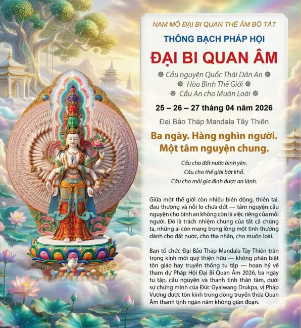 Tiếng chuông từ bi - Pháp hội Đại Bi Quan Âm