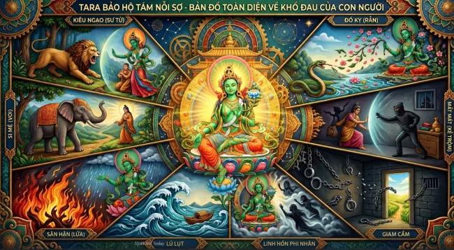 Nhị Thập Nhất Độ Mẫu Tara - Ánh Sáng Từ Bi Cứu Độ Chúng Sinh