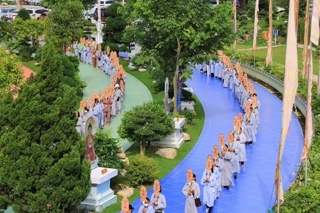 Những Hình Ảnh Đẹp Về Khóa tu Kora Stupa Vu Lan - Ngày 11/08 - 13/08/2023.