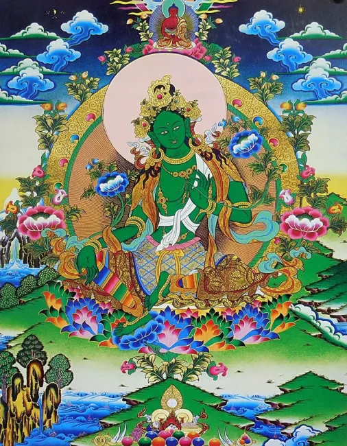 Câu chuyện về nhà hiền triết và sự kết nối tâm linh đặc biệt với Đức Phật Quan Âm Độ Mẫu Tara
